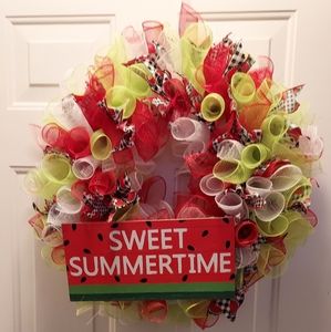 Sweet summertime wreath